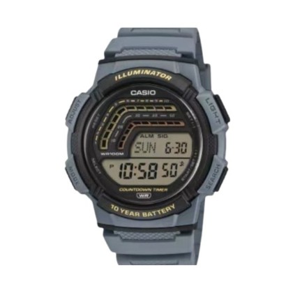 Casio WS-1800-2AV Sporty Design Resin Band Men Watch